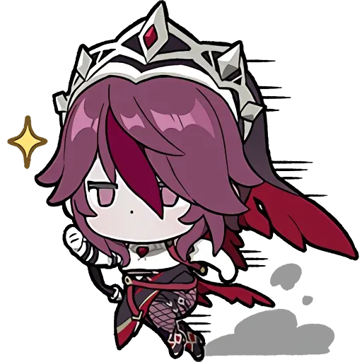 Genshin Impact Official Chibi Emotes sticker 48