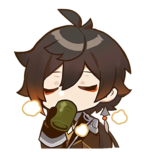 Genshin Impact Official Chibi Emotes sticker 6