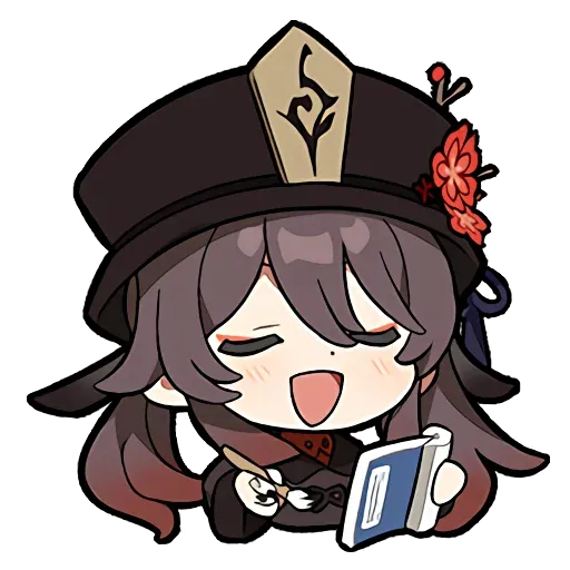 Genshin Impact Official Chibi Emotes sticker 56