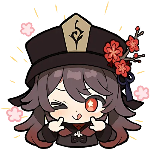 Genshin Impact Official Chibi Emotes sticker 58