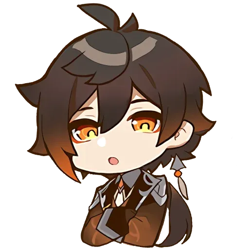 Genshin Impact Official Chibi Emotes sticker 7