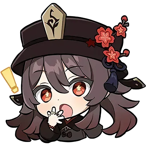 Genshin Impact Official Chibi Emotes sticker 63