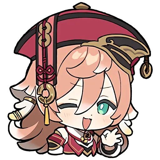 Genshin Impact Official Chibi Emotes sticker 73