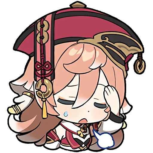 Genshin Impact Official Chibi Emotes sticker 74