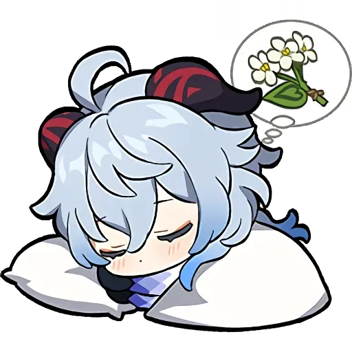 Genshin Impact Official Chibi Emotes sticker 77