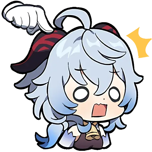 Genshin Impact Official Chibi Emotes sticker 78