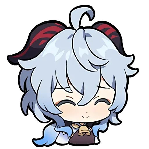 Genshin Impact Official Chibi Emotes sticker 80