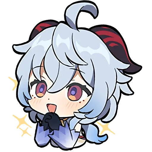 Genshin Impact Official Chibi Emotes sticker 81