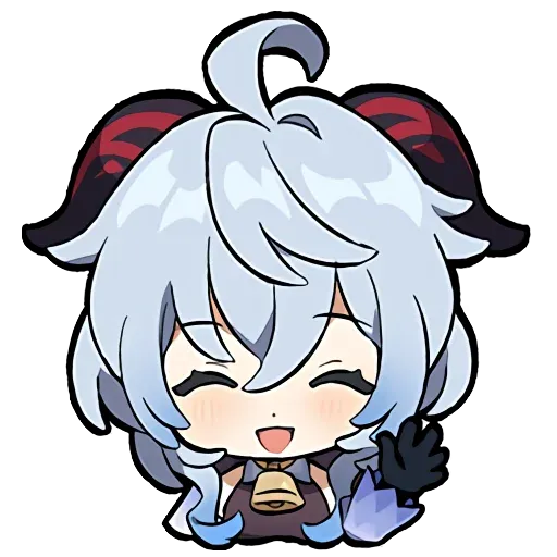 Genshin Impact Official Chibi Emotes sticker 82