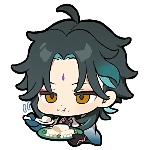 Genshin Impact Official Chibi Emotes sticker 83