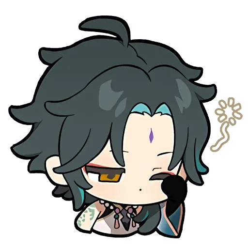 Genshin Impact Official Chibi Emotes sticker 84