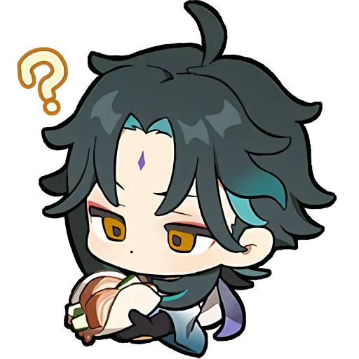 Genshin Impact Official Chibi Emotes sticker 86