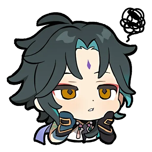 Genshin Impact Official Chibi Emotes sticker 87