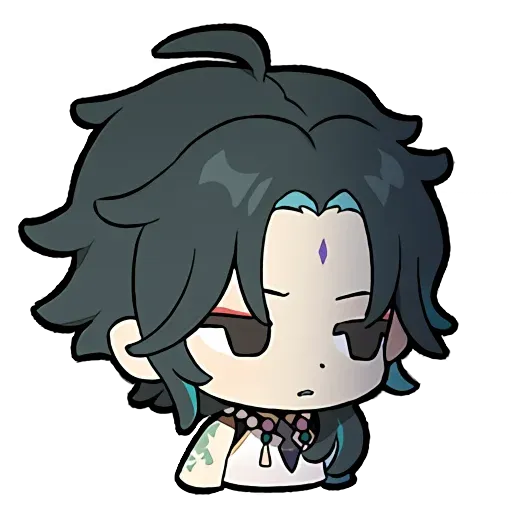 Genshin Impact Official Chibi Emotes sticker 89