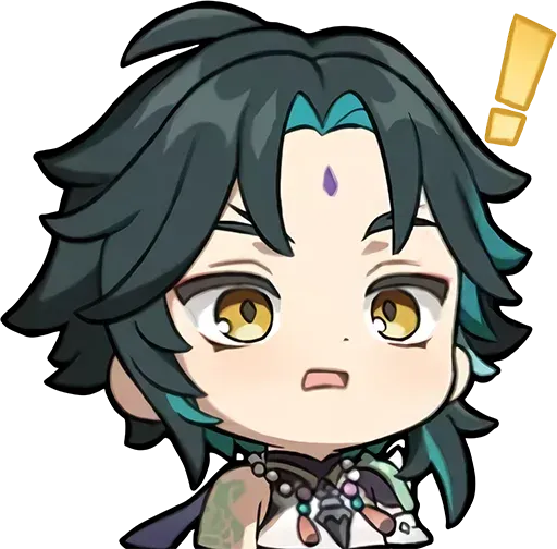 Genshin Impact Official Chibi Emotes sticker 90