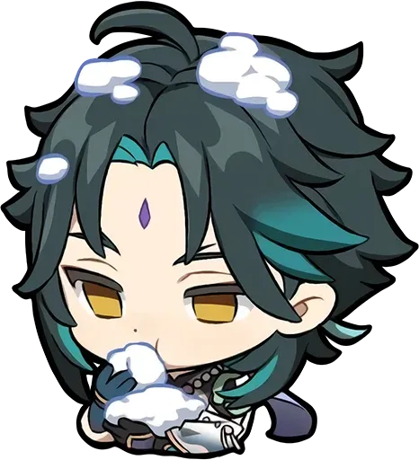 Genshin Impact Official Chibi Emotes sticker 91