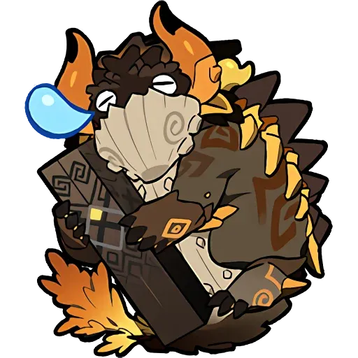 Genshin Impact Official Chibi Emotes sticker 95