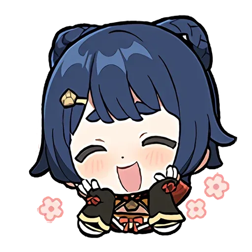 Genshin Impact Official Chibi Emotes sticker 96