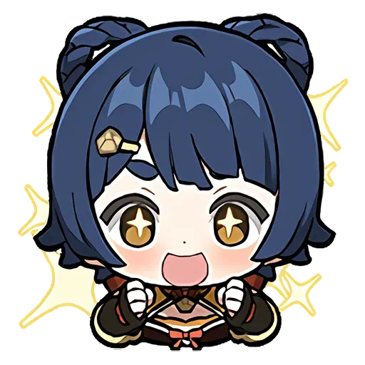 Genshin Impact Official Chibi Emotes sticker 97