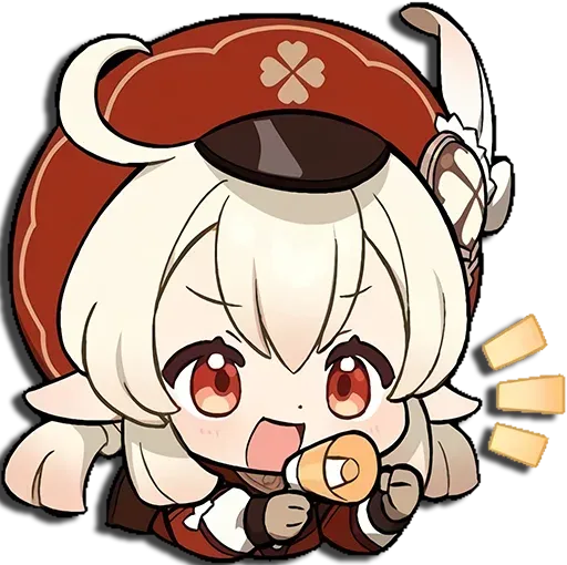 Genshin Impact Official Chibi Emotes sticker 98