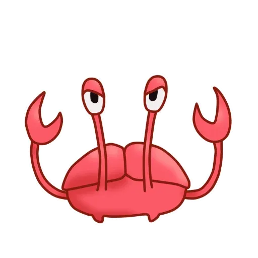 Нежный краб sticker 4