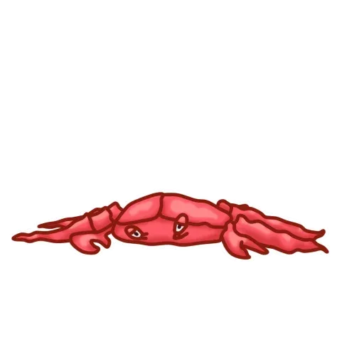 Нежный краб sticker 5