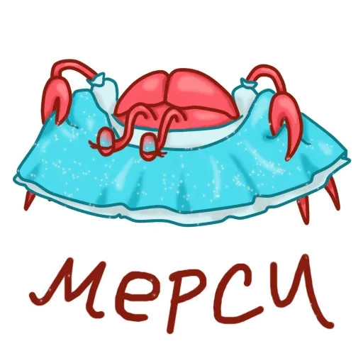 Нежный краб sticker 10