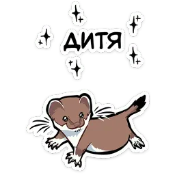 Горностай Гера ВКонтакте, Марта Флёрова sticker 6