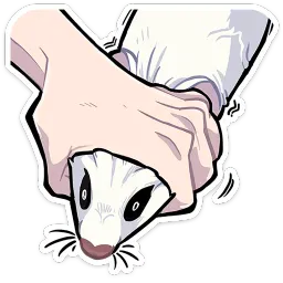Горностай Гера ВКонтакте, Марта Флёрова sticker 8