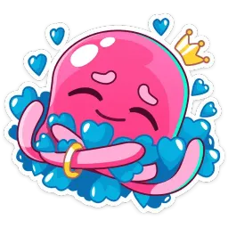 Медуза Джилл sticker 4