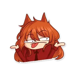 Ginger Ann Telegram sticker pack