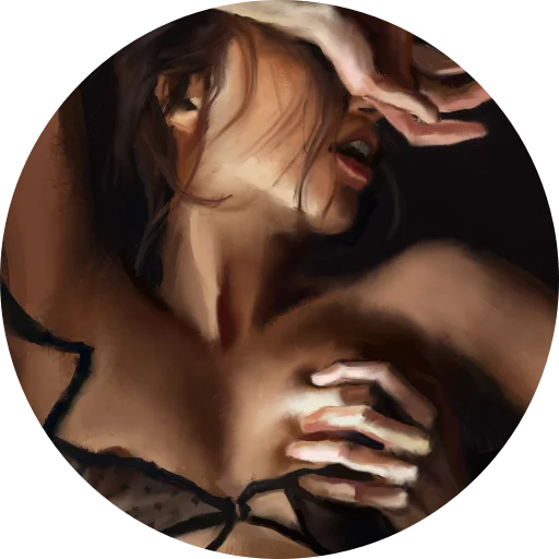 Girls oil sticker 9
