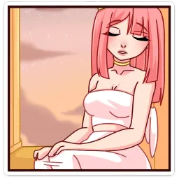 Глэсс Уля Улюшкина sticker 4