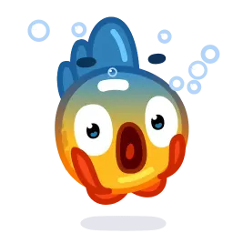 Золотая рыбка sticker 4