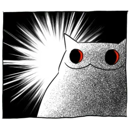 Gloomy Cat sticker 3