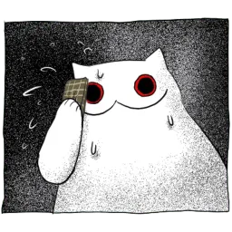Gloomy Cat sticker 4