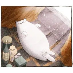 Gloomy Cat sticker 5