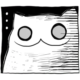 Gloomy Cat sticker 9