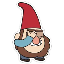 Гномы Гравити фолз :: @stickroom sticker 11