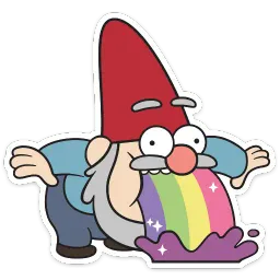 Гномы Гравити фолз :: @stickroom sticker 6