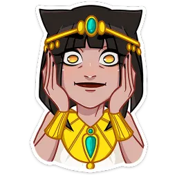 Богиня Баст София Стренина sticker 12
