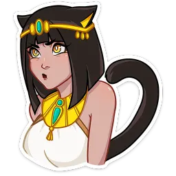 Богиня Баст София Стренина sticker 4