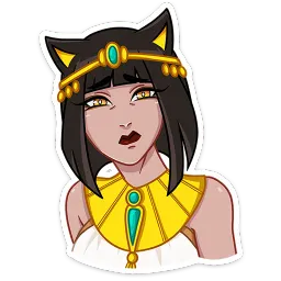 Богиня Баст София Стренина sticker 6