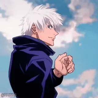 🤍 Satoru Gojo sticker 18