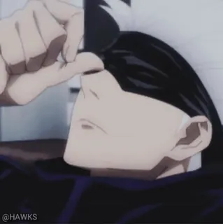 🤍 Satoru Gojo sticker 21