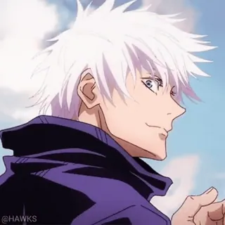 🤍 Satoru Gojo sticker 22