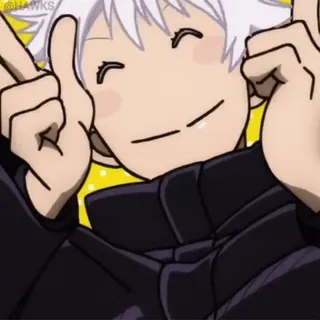 🤍 Satoru Gojo sticker 36