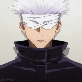 🤍 Satoru Gojo sticker 37