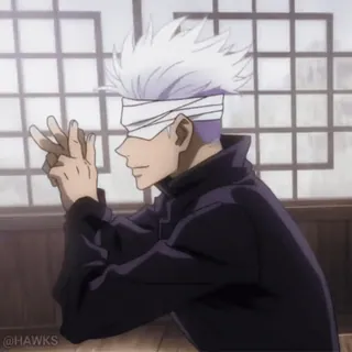 🤍 Satoru Gojo sticker 39