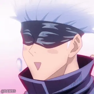 🤍 Satoru Gojo sticker 6